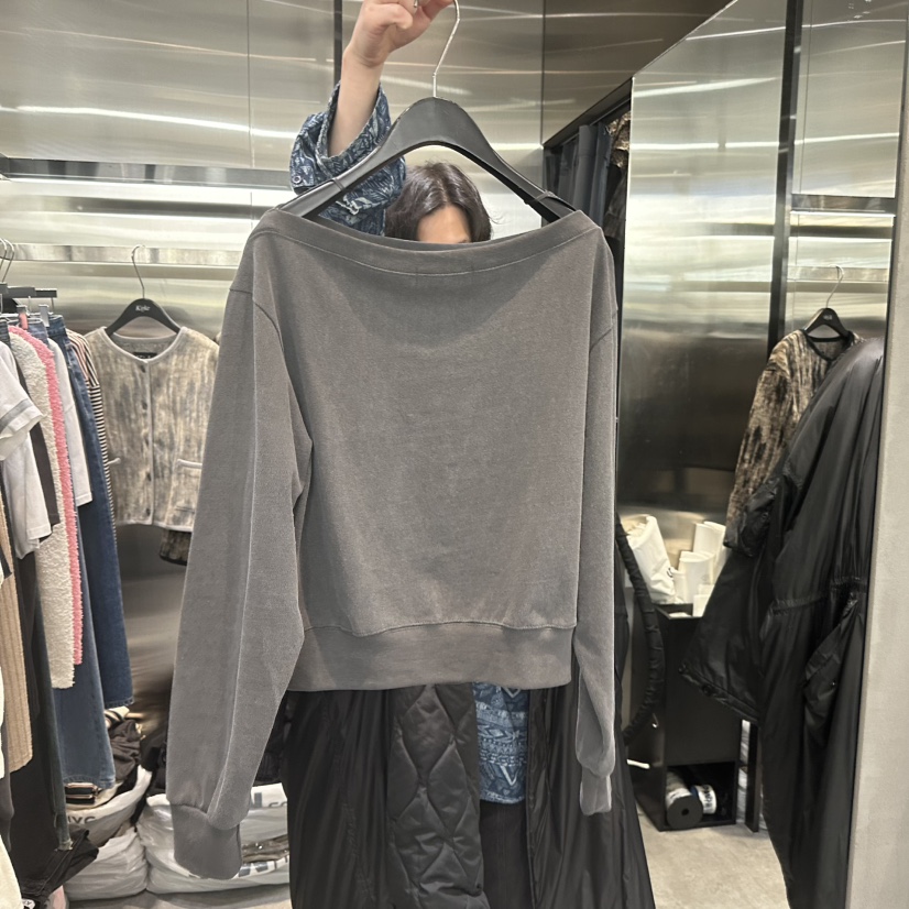 KIRKE韓國代購㊣女士新品時尚休閑職業推薦真品衛衣不加絨刺繡KIRKE衛衣