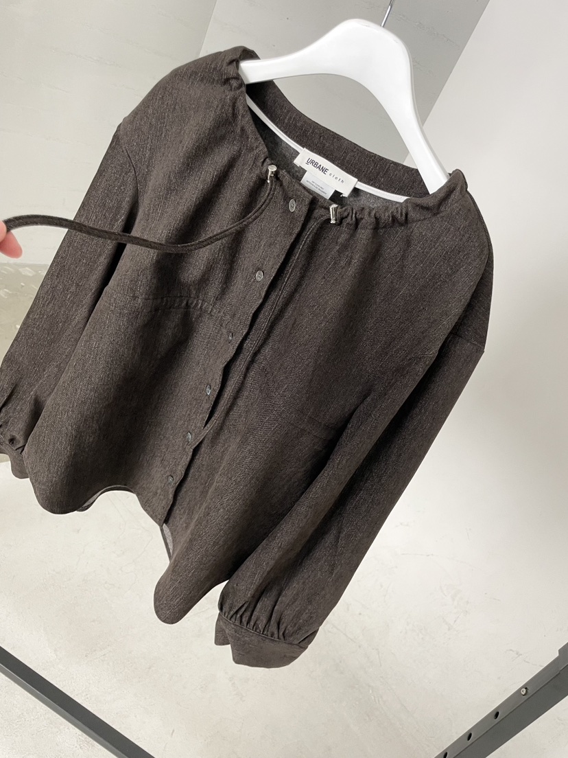 URBANE cloth東大門㊣代購女裝新款時尚人氣襯衫蕾絲衫加絨URBANE cloth襯衫/蕾絲衫