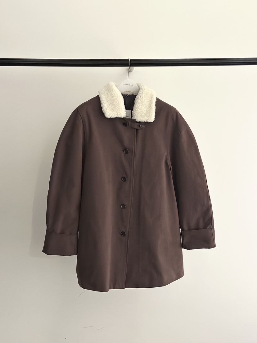 ANDTERRACE東大門㊣直郵女士新品25秋冬真品時尚休閑推薦夾克ANDTERRACE夾克圖色1