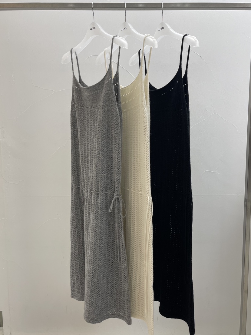 ACME韓國直郵㊣女裝新品真品休閑職業人氣25秋冬連衣裙羊毛ACME連衣裙