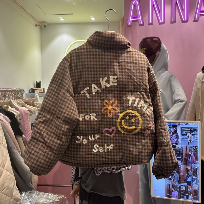 ANNA-P東大門㊣代購女士新款休閑熱賣推薦短款羽絨服填充鴨絨ANNA-P短款羽絨服圖色1