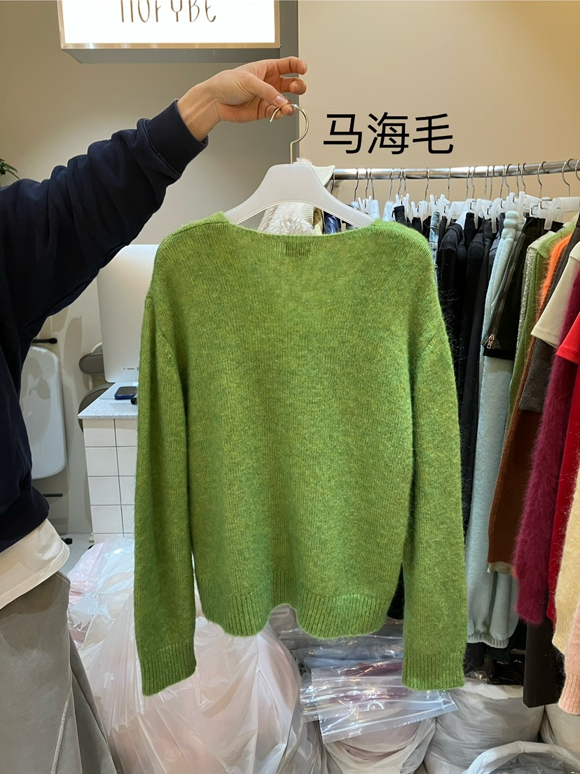 NOFYBE東大門㊣直郵女士新款休閑熱賣推薦時尚針織衫馬海毛NOFYBE針織衫