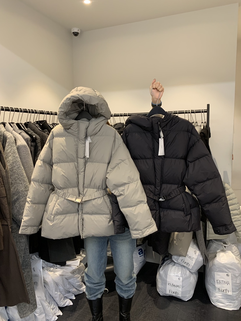 FORTH東大門㊣實拍女士新品時尚人氣職業推薦短款羽絨服兜帽FORTH短款羽絨服