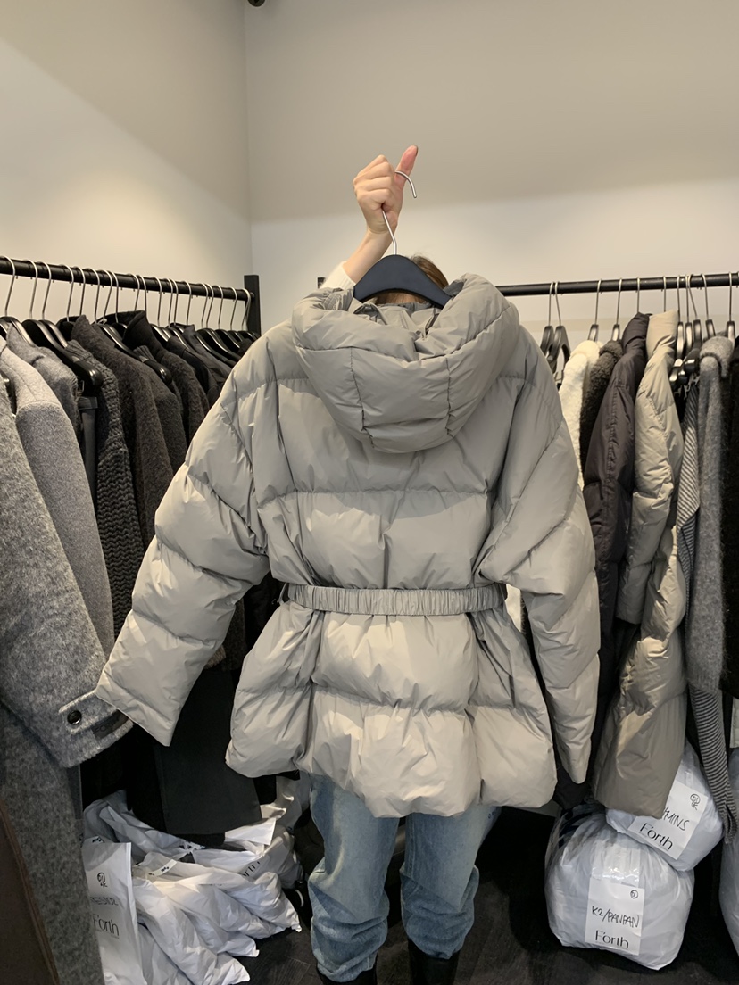 FORTH東大門㊣實拍女士新品時尚人氣職業推薦短款羽絨服兜帽FORTH短款羽絨服