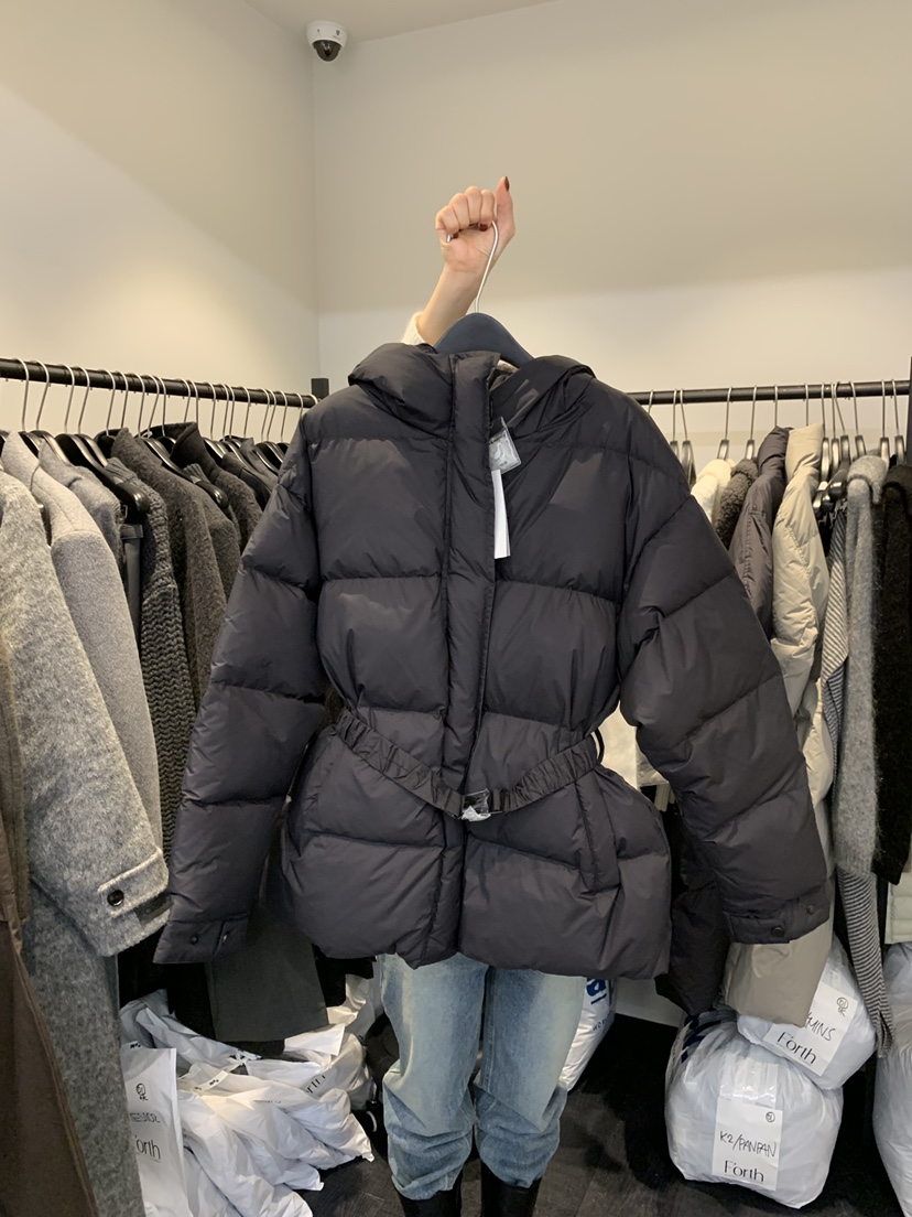 FORTH東大門㊣實拍女士新品時尚人氣職業推薦短款羽絨服兜帽FORTH短款羽絨服圖色2