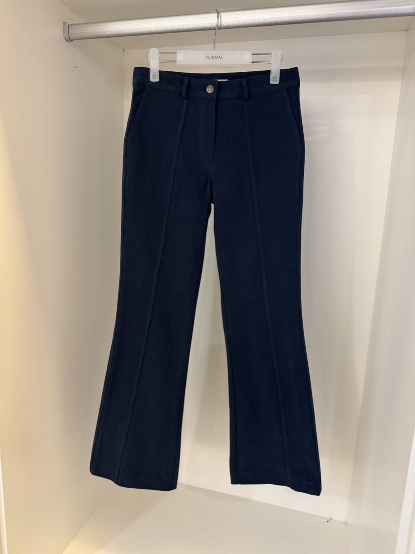 NORMAL東大門㊣代購女裝新款真品推薦熱賣25秋冬職業休閑褲NORMAL休閑褲圖色2深藍色