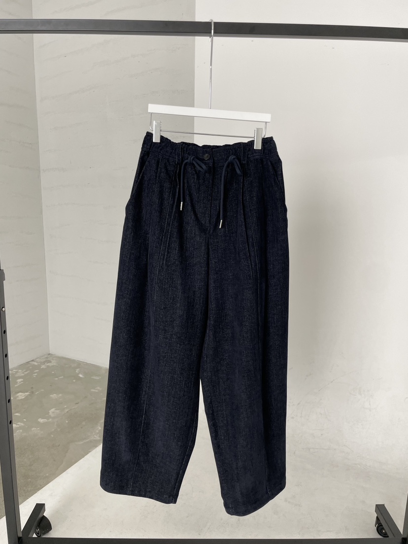 URBANE cloth東大門㊣代購女裝新款職業休閑人氣25秋冬休閑褲URBANE cloth休閑褲圖色2深藍色