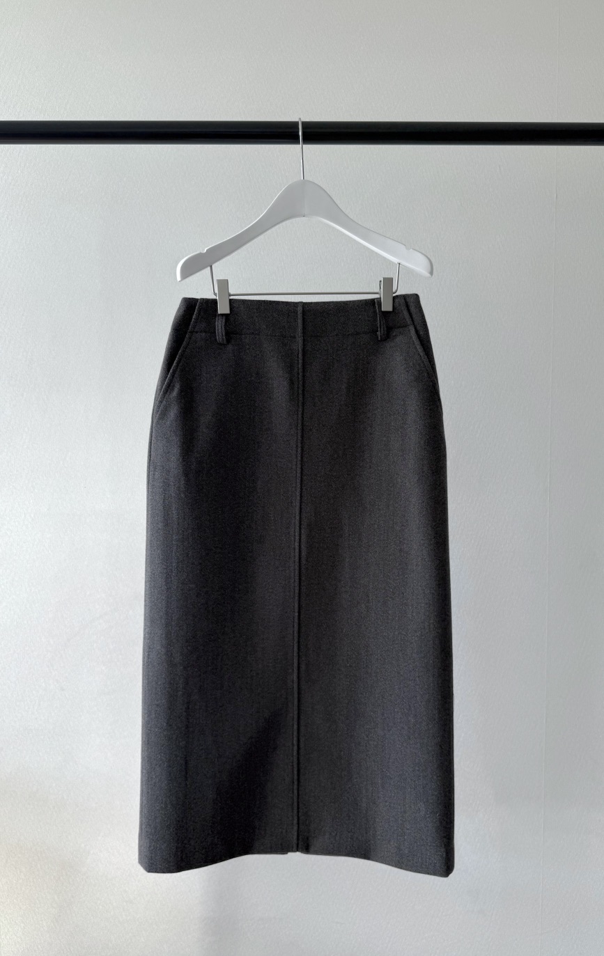 EST東大門㊣代購女裝新款時尚25秋冬熱賣職業真品半身裙中短裙EST_半身裙/中短裙圖色2