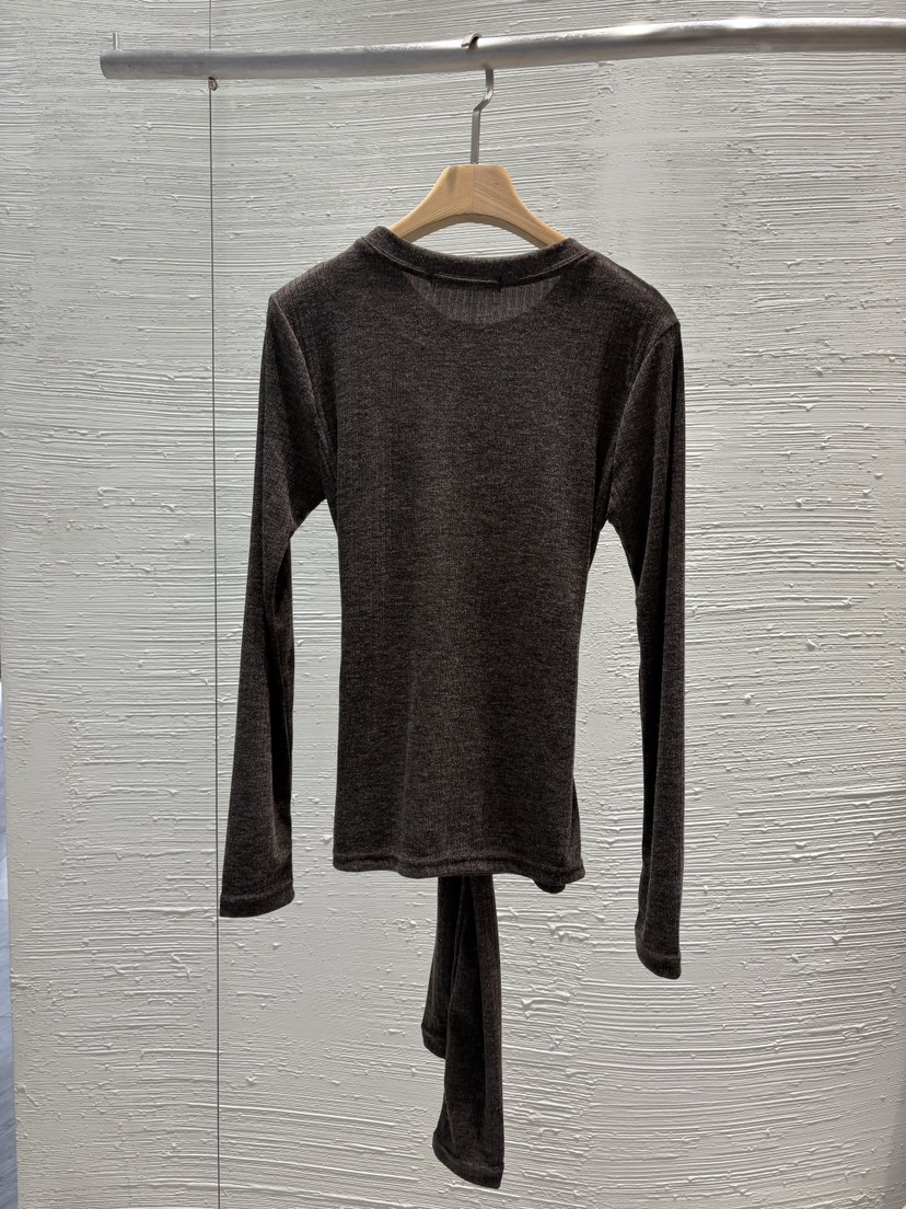 2BOTTLE東大門㊣直郵女裝新品熱賣25秋冬休閑長袖T恤假兩件2BOTTLE長袖T恤