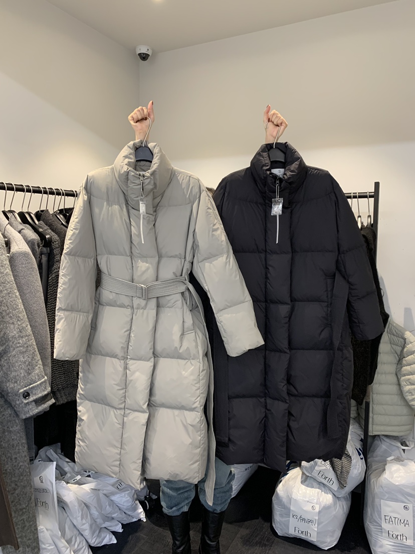 FORTH東大門㊣實拍女裝新品職業真品休閑推薦人氣長款羽絨服FORTH長款羽絨服