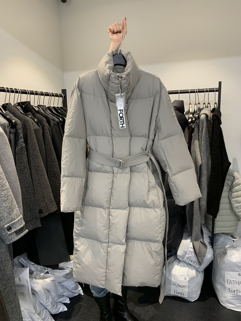 FORTH東大門㊣實拍女裝新品職業真品休閑推薦人氣長款羽絨服FORTH長款羽絨服圖色1