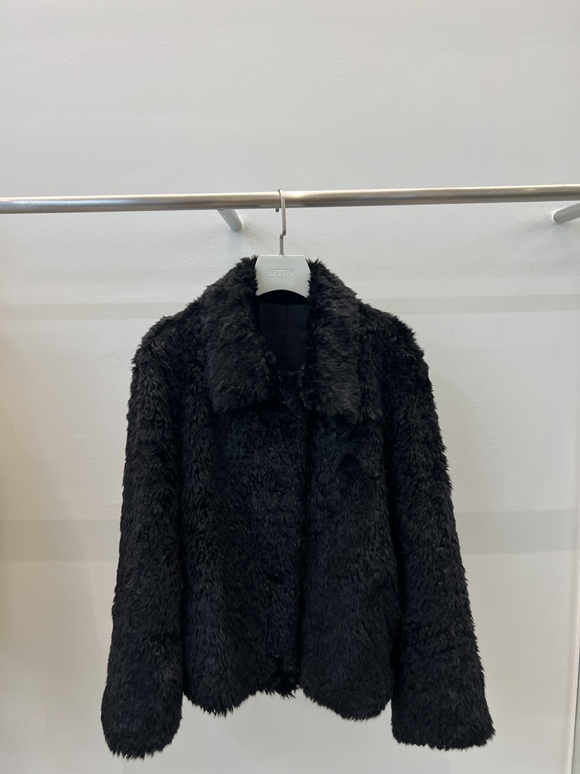 BETTER韓國直郵㊣女裝新品時尚真品熱賣休閑推薦職業夾克抓絨BETTER夾克圖色2