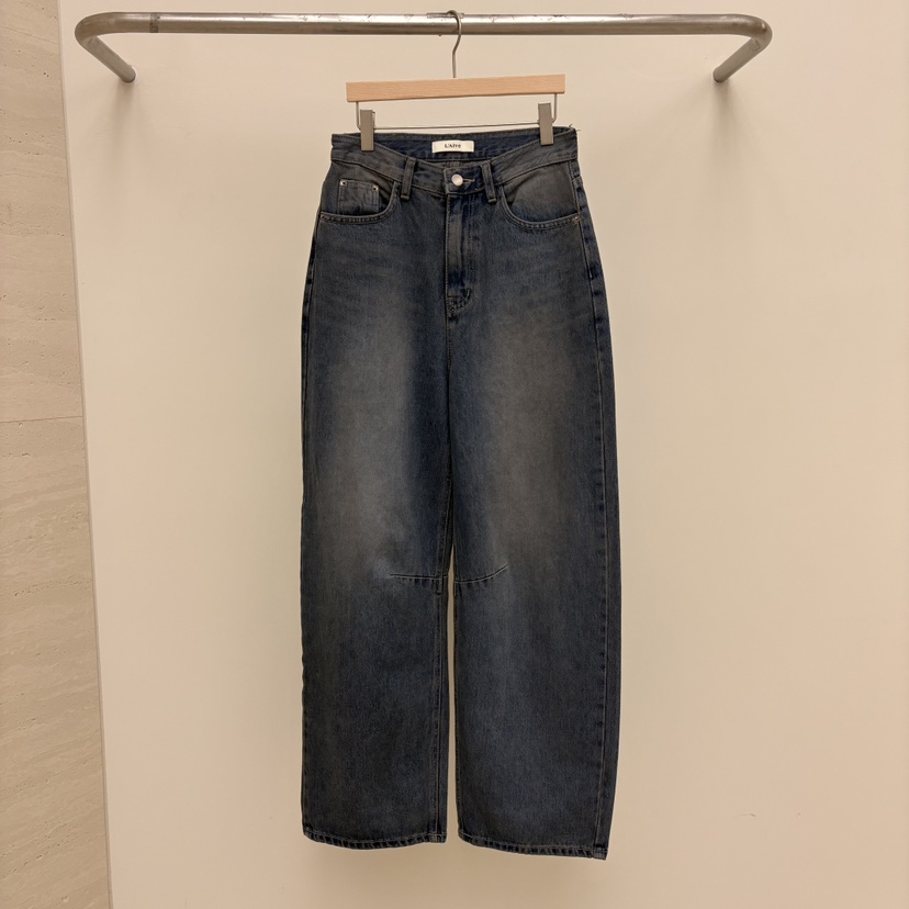 LAIVE東大門㊣代購女裝新品時尚推薦職業真品人氣休閑牛仔褲LAIVE牛仔褲圖色1