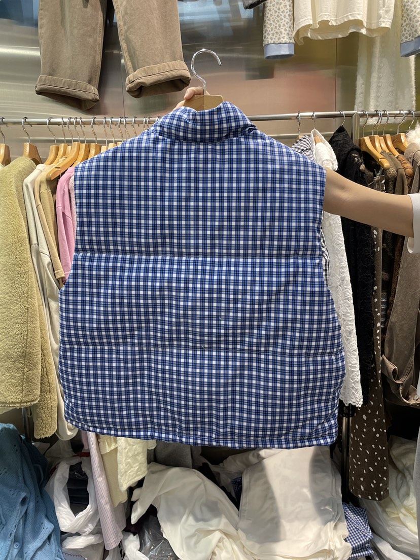 MENDL S韓國代購㊣女裝新款熱賣時尚真品25秋冬職業馬甲填充MENDL S馬甲