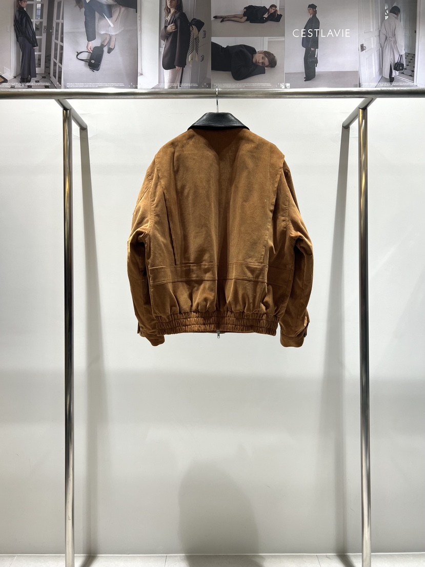 CESTLAVIE東大門㊣直郵女士新款職業真品時尚推薦夾克燈芯絨CESTLAVIE夾克