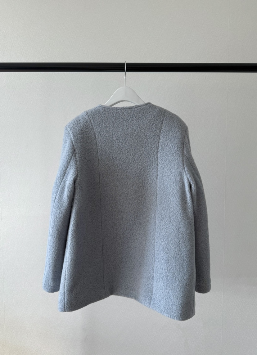 EST東大門㊣直郵女裝新款真品時尚25秋冬熱賣人氣職業短款大衣EST_短款大衣