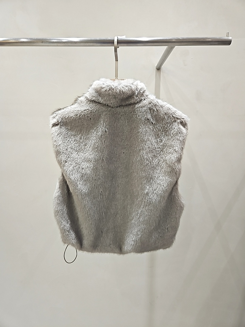 MONTER東大門㊣直郵女士新款熱賣25秋冬職業真品人氣馬甲狐貍MONTER馬甲