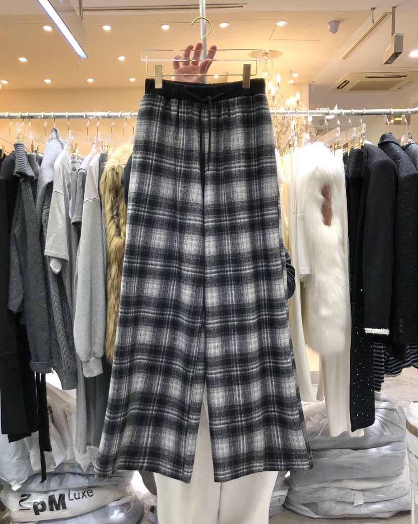 WORK SHOP韓國直郵㊣女裝新款職業真品熱賣休閑時尚休閑褲Work_shop休閑褲圖色2