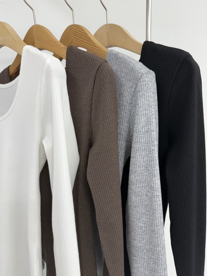 YIKHO STYLE東大門㊣直郵女裝新款推薦熱賣休閑真品長袖T恤YIKHO STYLE長袖T恤