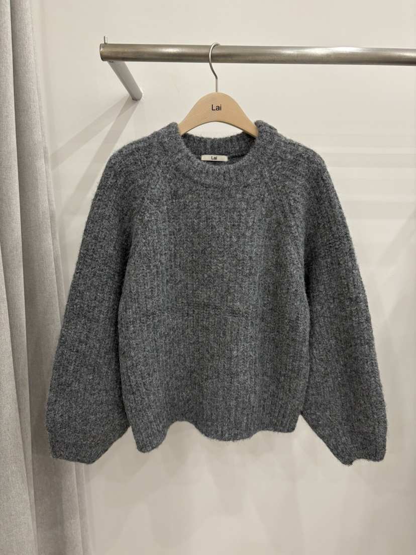 LAI韓國代購㊣女士新款推薦25秋冬熱賣人氣職業真品時尚毛衣Lai毛衣圖色3