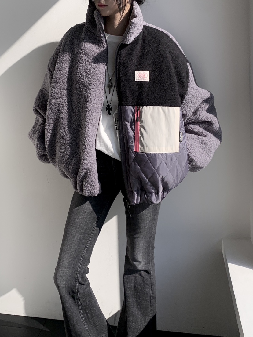 DAVICHI韓國代購㊣女士新款25秋冬職業推薦時尚人氣短款棉服DAVICHI短款棉服