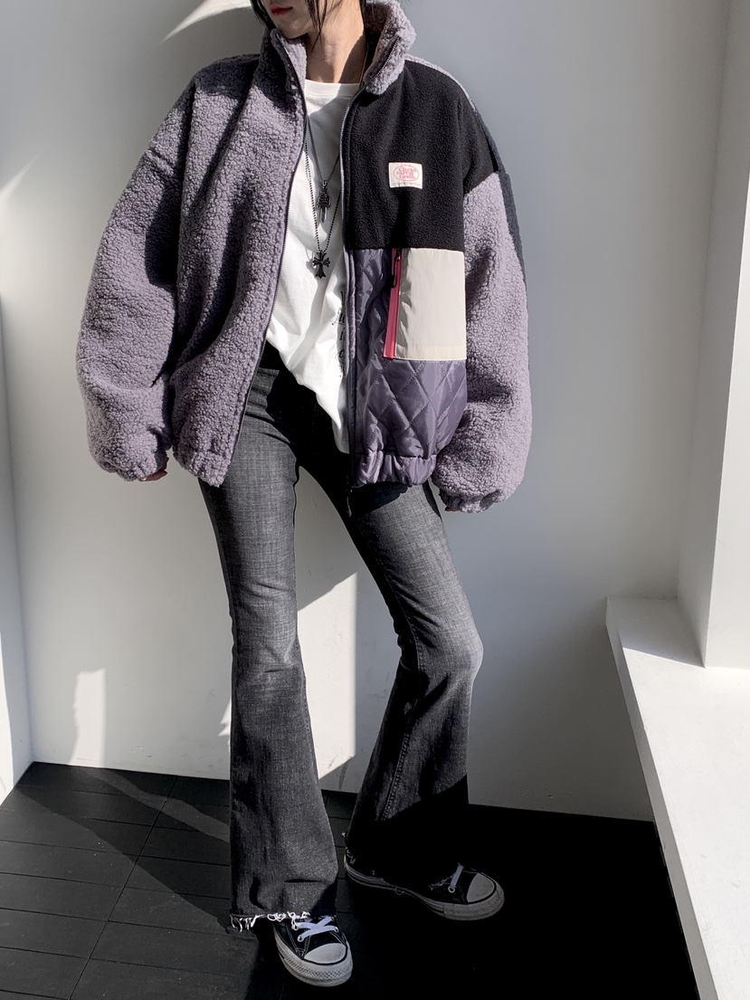 DAVICHI韓國代購㊣女士新款25秋冬職業推薦時尚人氣短款棉服DAVICHI短款棉服