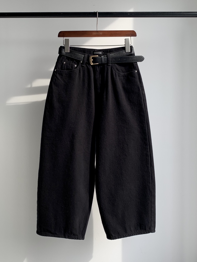 DAVICHI韓國代購㊣女裝新品推薦人氣休閑褲含隨機腰帶拉絨棉DAVICHI休閑褲圖色2