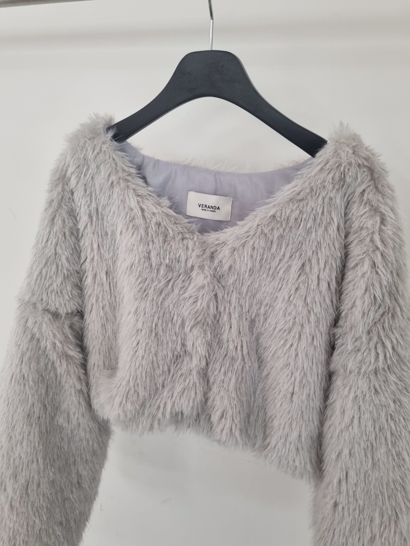 VERANDA韓國直郵㊣女士新品職業休閑25秋冬人氣真品夾克含圍巾VERANDA夾克