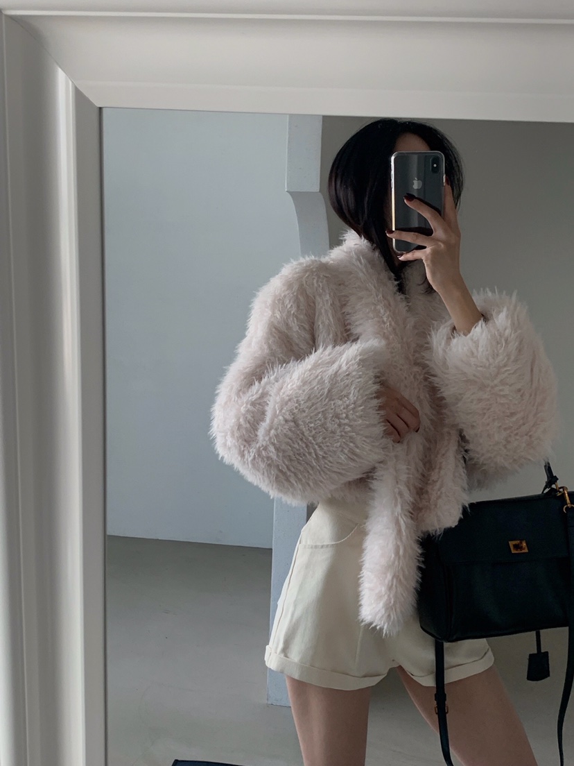 VERANDA韓國直郵㊣女士新品職業休閑25秋冬人氣真品夾克含圍巾VERANDA夾克