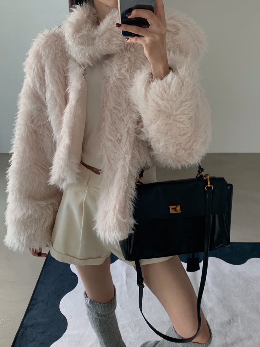 VERANDA韓國直郵㊣女士新品職業休閑25秋冬人氣真品夾克含圍巾VERANDA夾克