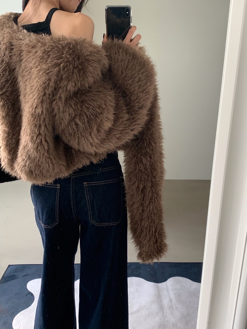 VERANDA韓國直郵㊣女士新品職業休閑25秋冬人氣真品夾克含圍巾VERANDA夾克