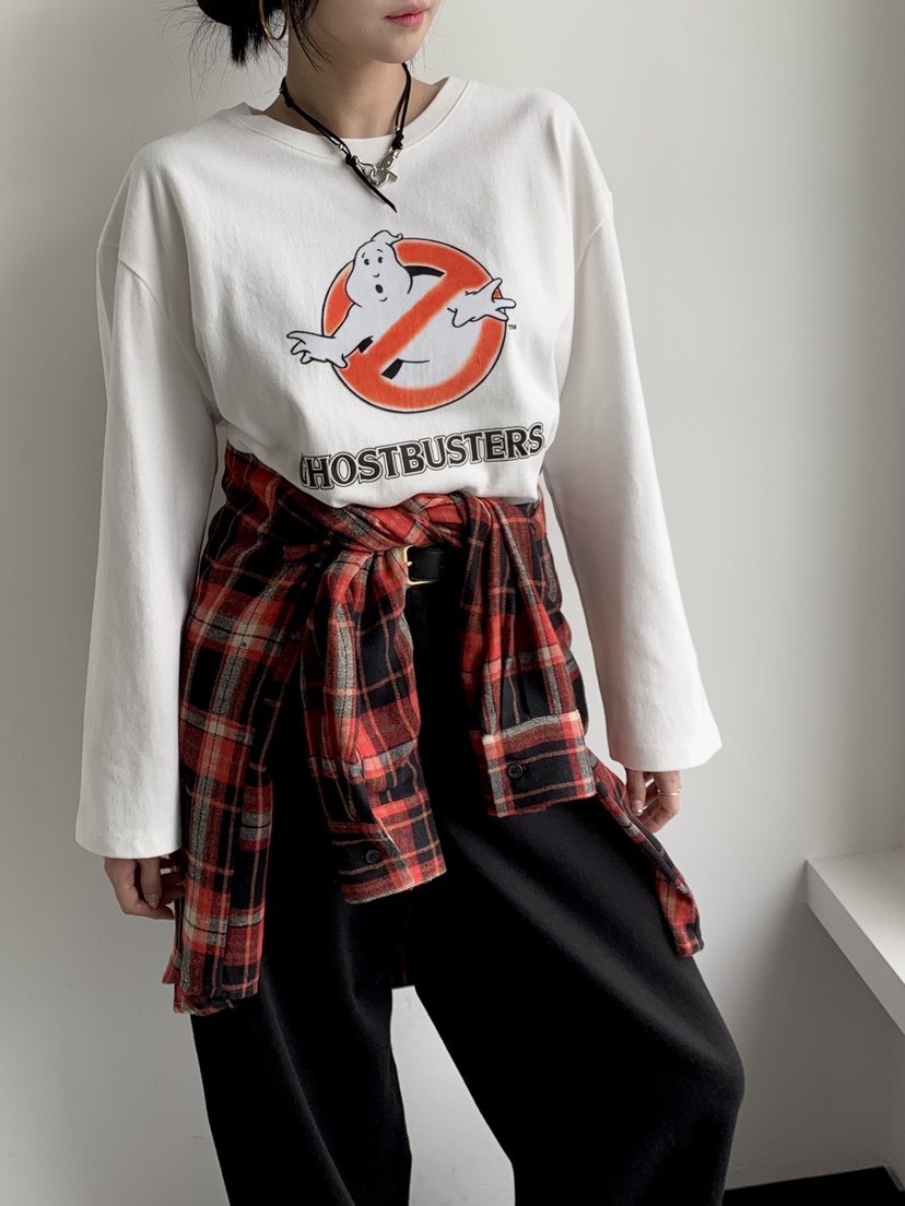 DAVICHI韓國直郵㊣女裝新款真品人氣職業25秋冬長袖T恤拉絨DAVICHI長袖T恤