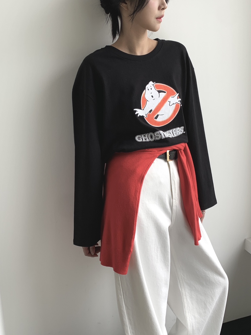 DAVICHI韓國直郵㊣女裝新款真品人氣職業25秋冬長袖T恤拉絨DAVICHI長袖T恤