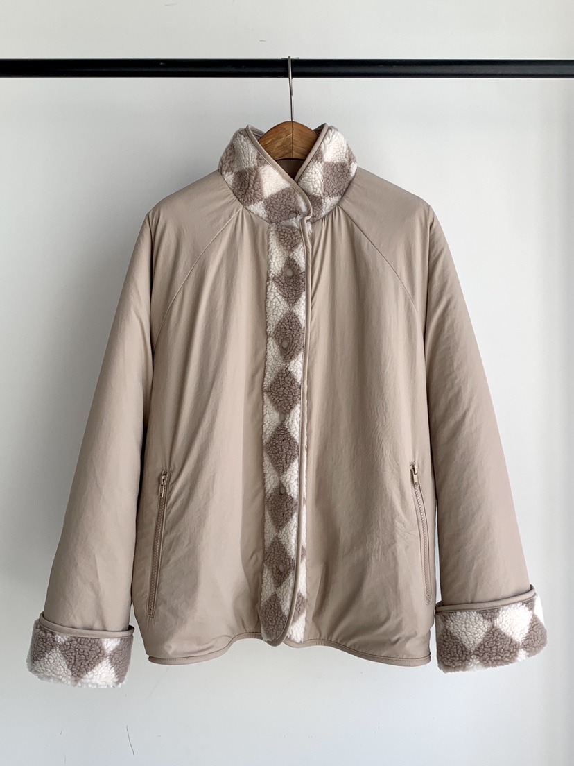 DAVICHI韓國代購㊣女裝新品休閑推薦熱賣25秋冬短款棉服里外穿DAVICHI短款棉服圖色1