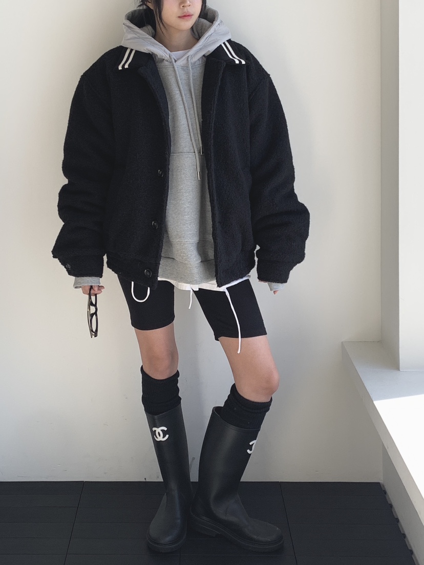 DAVICHI韓國代購㊣女裝新款真品職業休閑推薦熱賣25秋冬短款棉服DAVICHI短款棉服