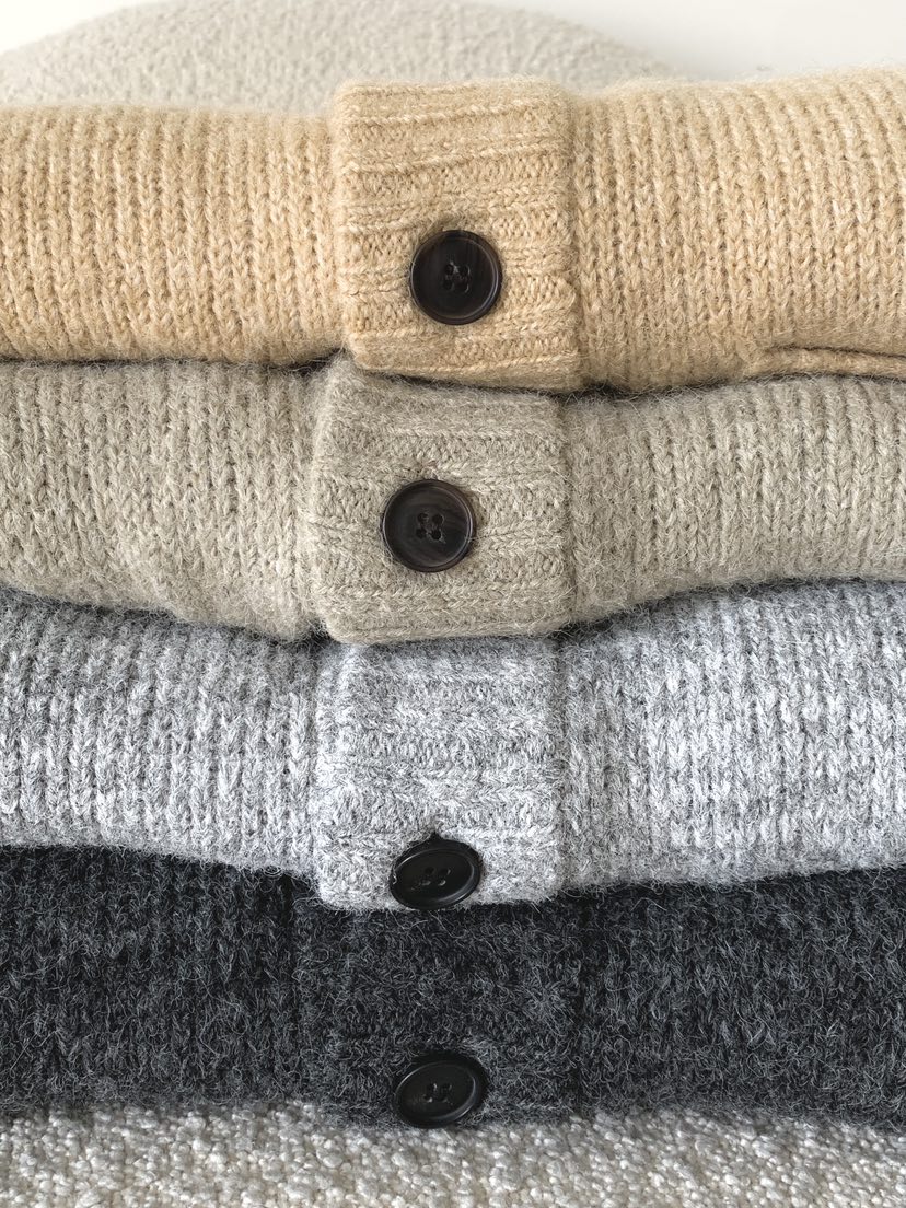 DAVICHI韓國直郵㊣女士新品熱賣休閑職業時尚人氣針織衫羊駝DAVICHI針織衫