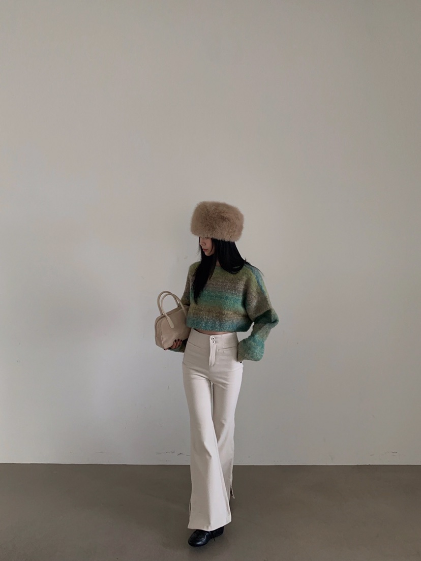 VERANDA韓國直郵㊣女裝新款休閑25秋冬時尚推薦真品職業休閑褲VERANDA休閑褲