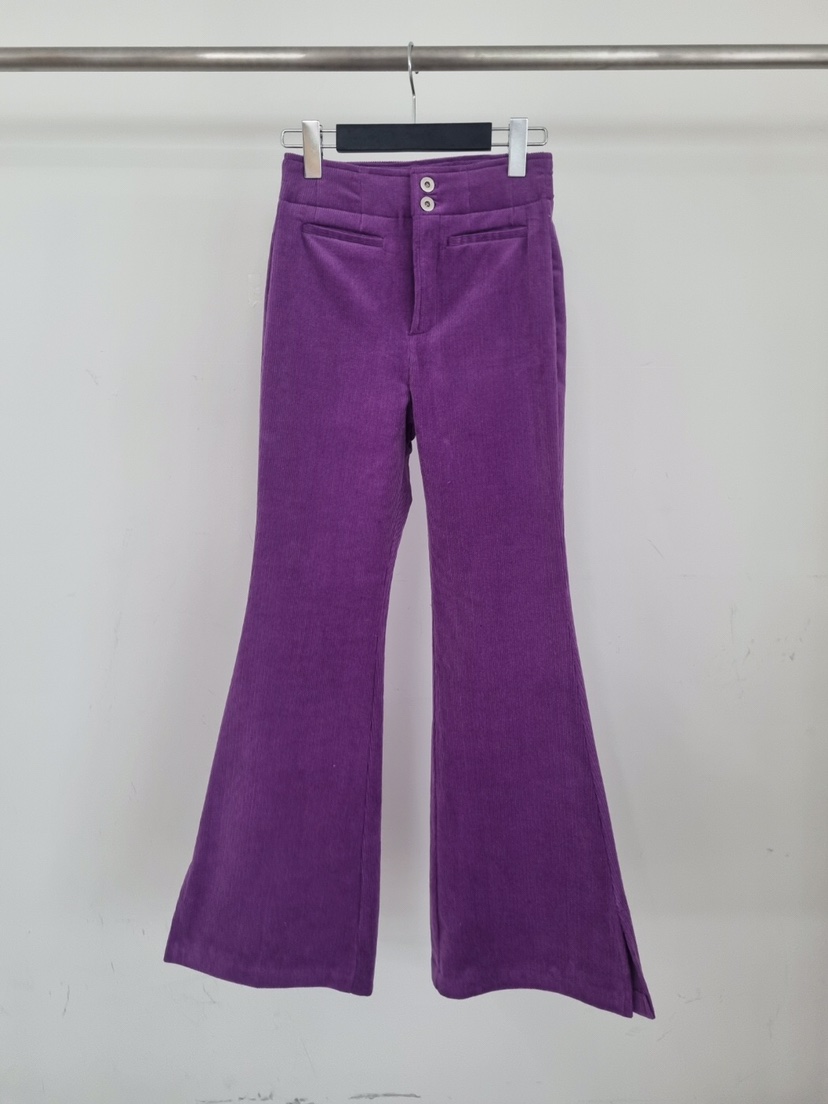 VERANDA韓國直郵㊣女裝新款休閑25秋冬時尚推薦真品職業休閑褲VERANDA休閑褲圖色1