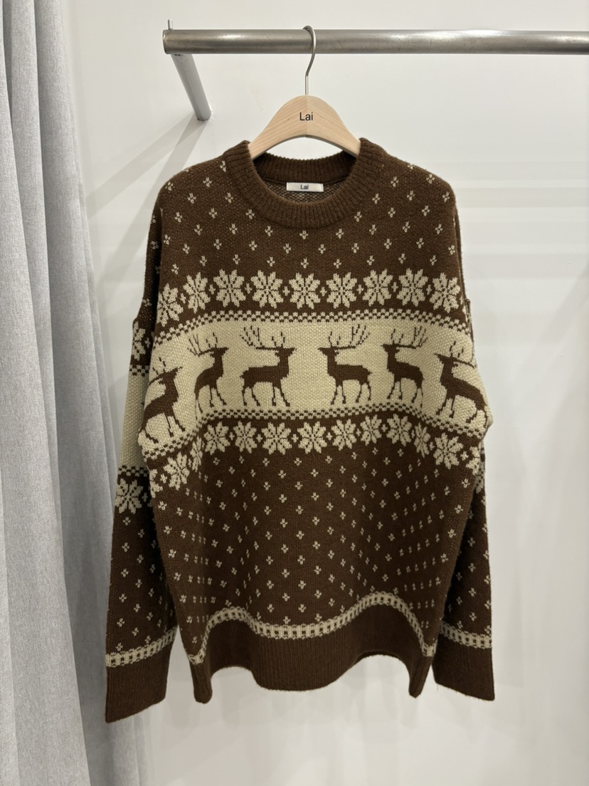 LAI東大門㊣代購女士新款推薦25秋冬真品職業休閑時尚針織衫Lai針織衫圖色2