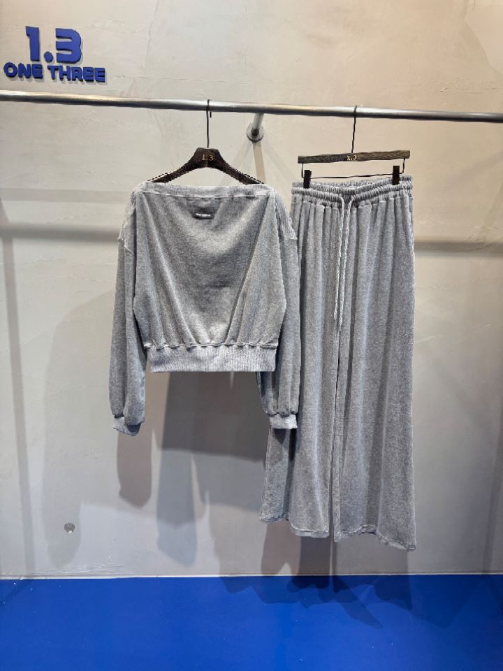 1.3韓國直郵㊣女士新款休閑推薦真品熱賣時尚25秋冬職業套裝1.3套裝圖色2