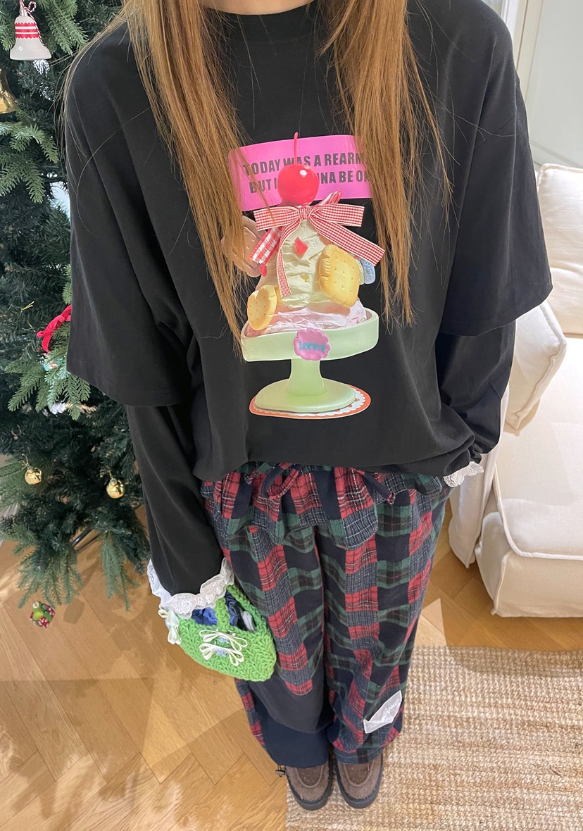 BOUTIQUE-L東大門㊣實拍女裝新品時尚25秋冬休閑真品休閑褲BOUTIQUE-L休閑褲