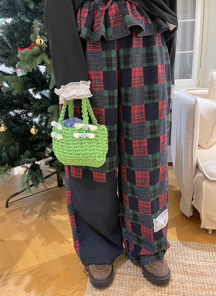 BOUTIQUE-L東大門㊣實拍女裝新品時尚25秋冬休閑真品休閑褲BOUTIQUE-L休閑褲圖色2