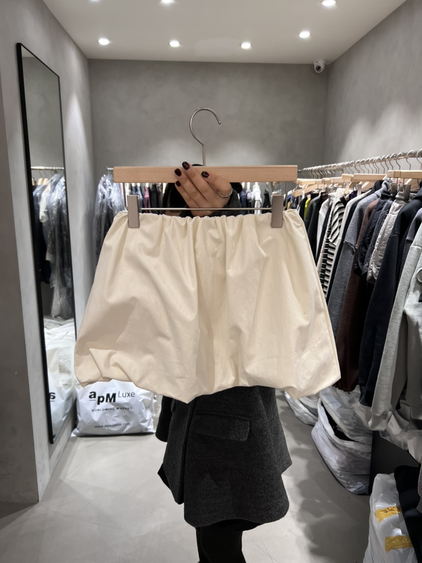 X-MOOD韓國直郵㊣女裝新款職業真品時尚休閑人氣熱賣短裙填充X-MOOD短裙圖色1