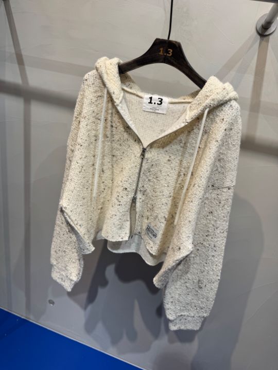 1.3東大門㊣實拍女裝新款休閑時尚推薦真品人氣熱賣夾克兜帽1.3夾克