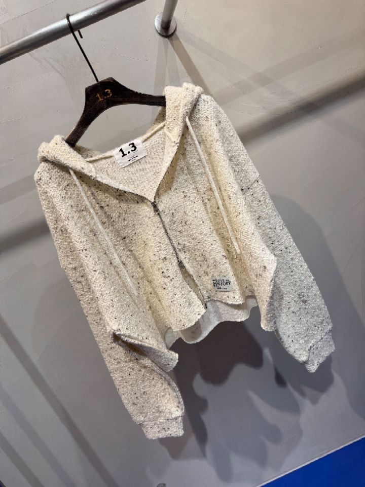 1.3東大門㊣實拍女裝新款休閑時尚推薦真品人氣熱賣夾克兜帽1.3夾克