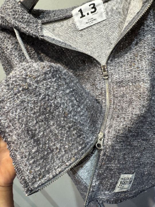 1.3東大門㊣實拍女裝新款休閑時尚推薦真品人氣熱賣夾克兜帽1.3夾克