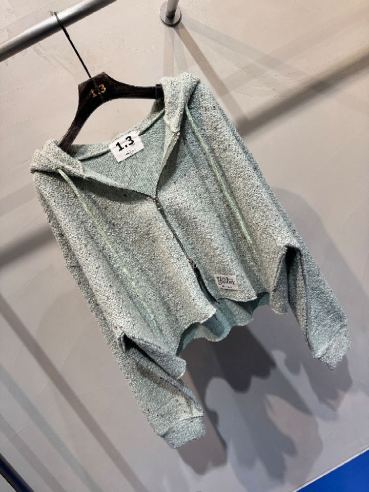 1.3東大門㊣實拍女裝新款休閑時尚推薦真品人氣熱賣夾克兜帽1.3夾克