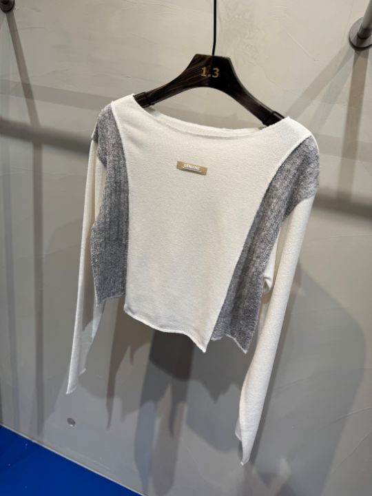 1.3東大門㊣實拍女裝新品時尚休閑職業真品推薦熱賣長袖T恤1.3長袖T恤