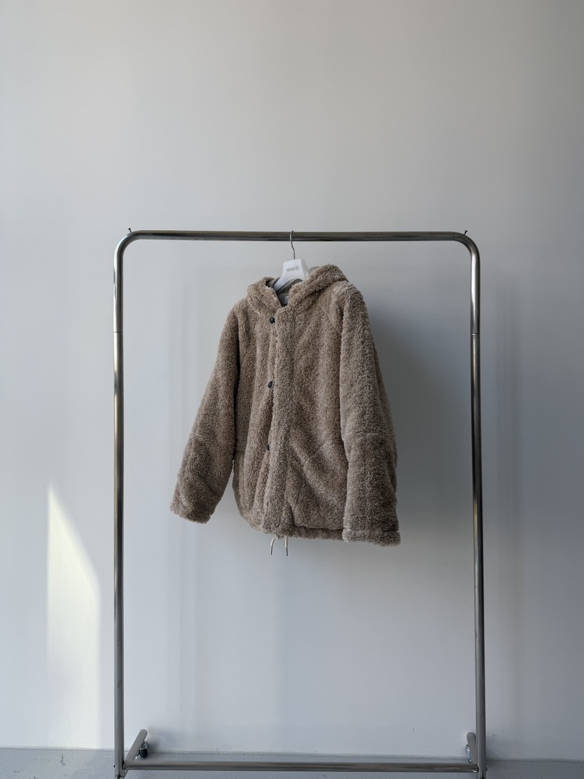 MINIMUZE韓國代購㊣女裝新款真品休閑職業推薦短款大衣連帽衫MINIMUZE短款大衣圖色2