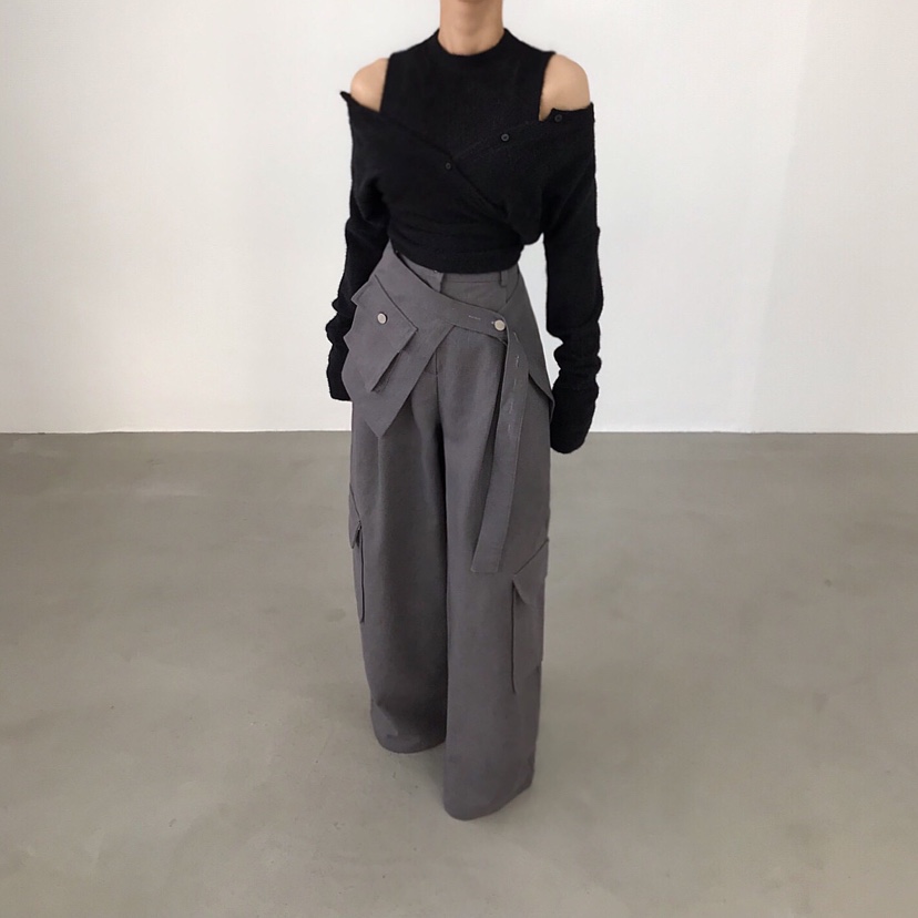 2TWO MOON韓國直郵㊣女士新款時尚熱賣休閑25秋冬真品休閑褲2TWO MOON休閑褲